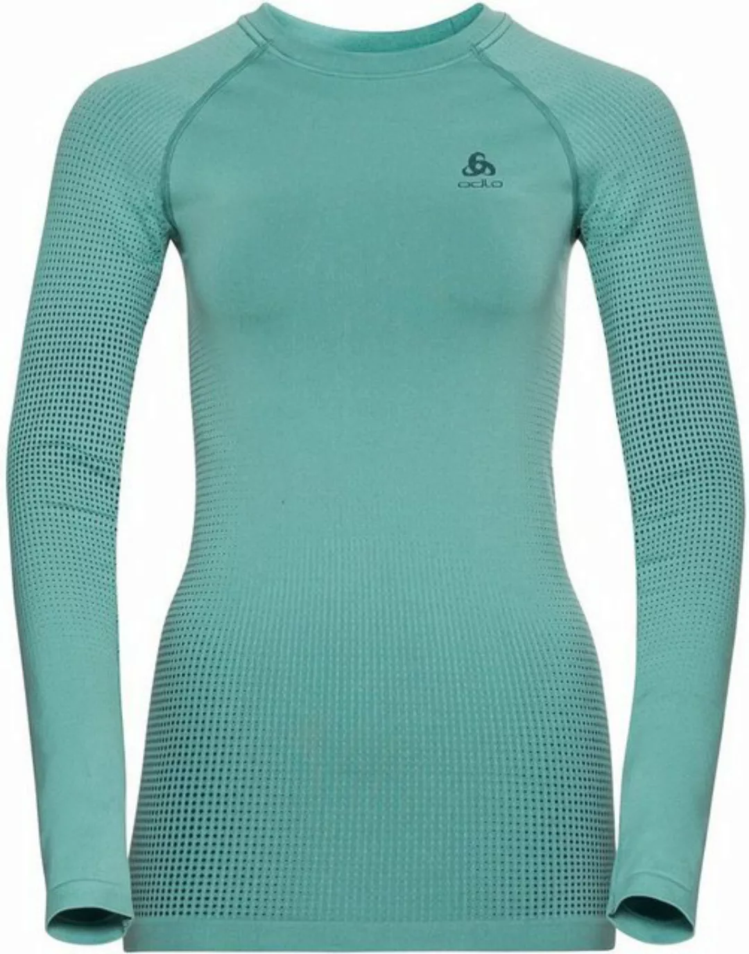 Odlo Langarmshirt PERFORMANCE WARM BLUE WING TEAL - POLYNYA günstig online kaufen