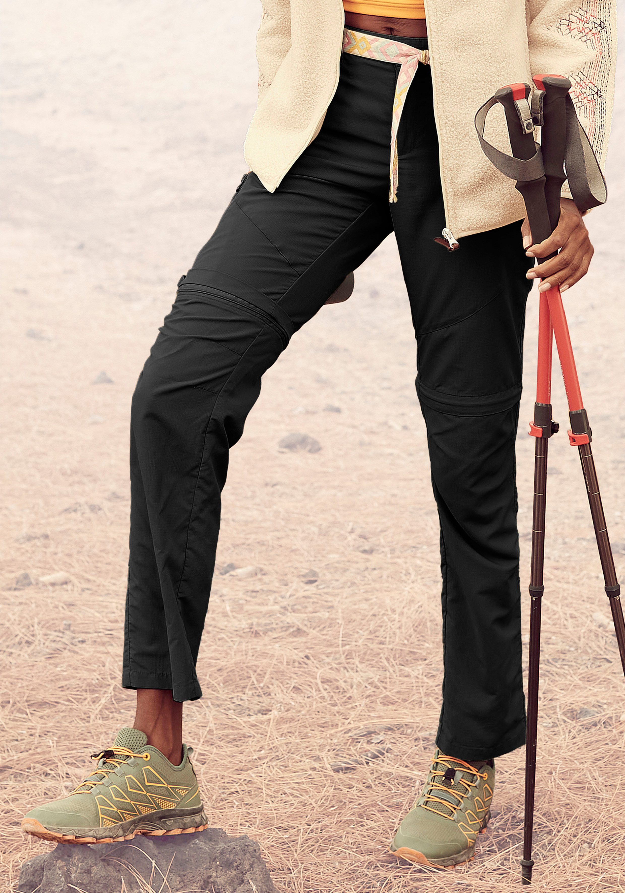 LASCANA ACTIVE Trekkinghose, 2-in 1-Hose mit abnehmbaren Hosenbeinen günstig online kaufen