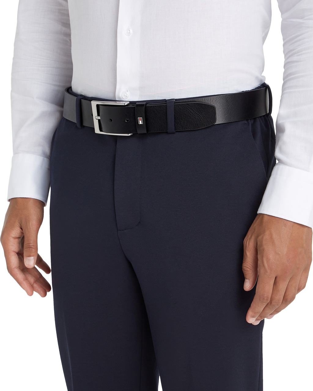 Tommy Hilfiger Ledergürtel "LAYTON 4.0", Größenverstellbar günstig online kaufen