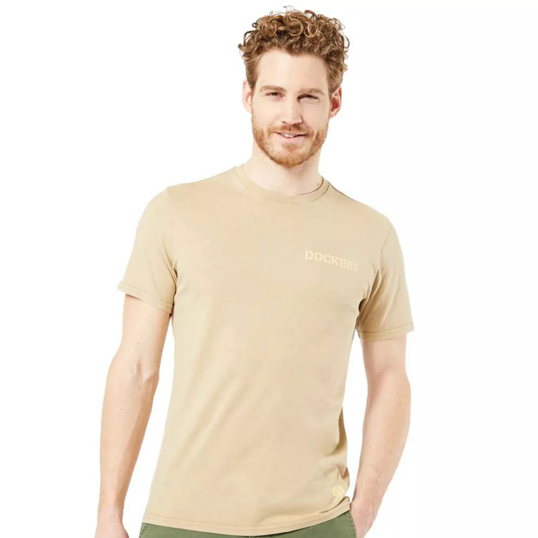 Dockers Sustainable Kurzärmeliges T-shirt XL Earth Taupe günstig online kaufen