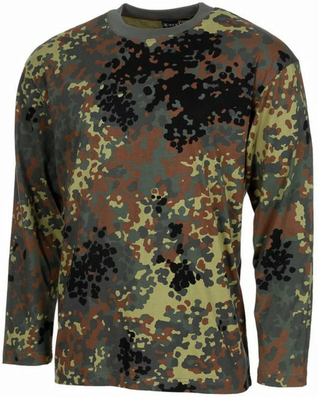 MFH T-Shirt MFH US Shirt, langarm, 170 g/m², flecktarn günstig online kaufen