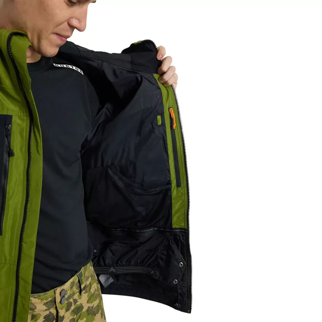 Burton Frostner 2L Jacket Calla Green True Black günstig online kaufen