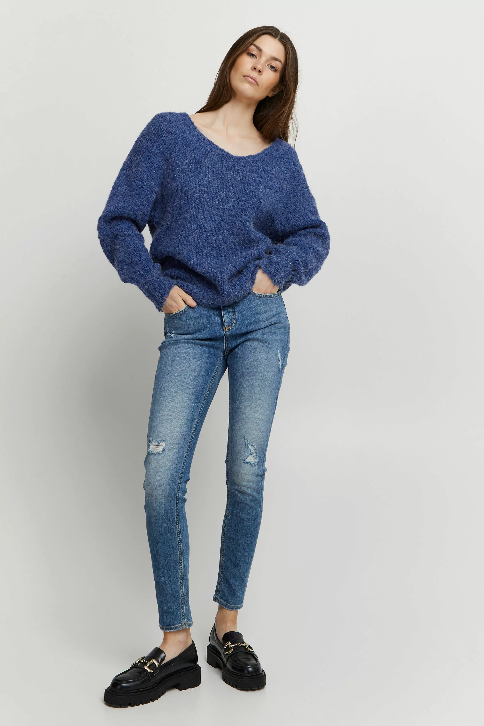 b.young V-Ausschnitt-Pullover BYOMIRA VNECK JUMPER - 20811879 günstig online kaufen