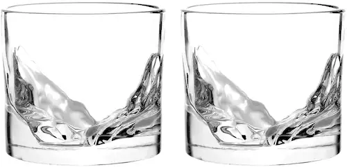 LIITON Whiskyglas »Grand Canyon«, (Set, 2 tlg.), dicker Glasboden als Bergm günstig online kaufen