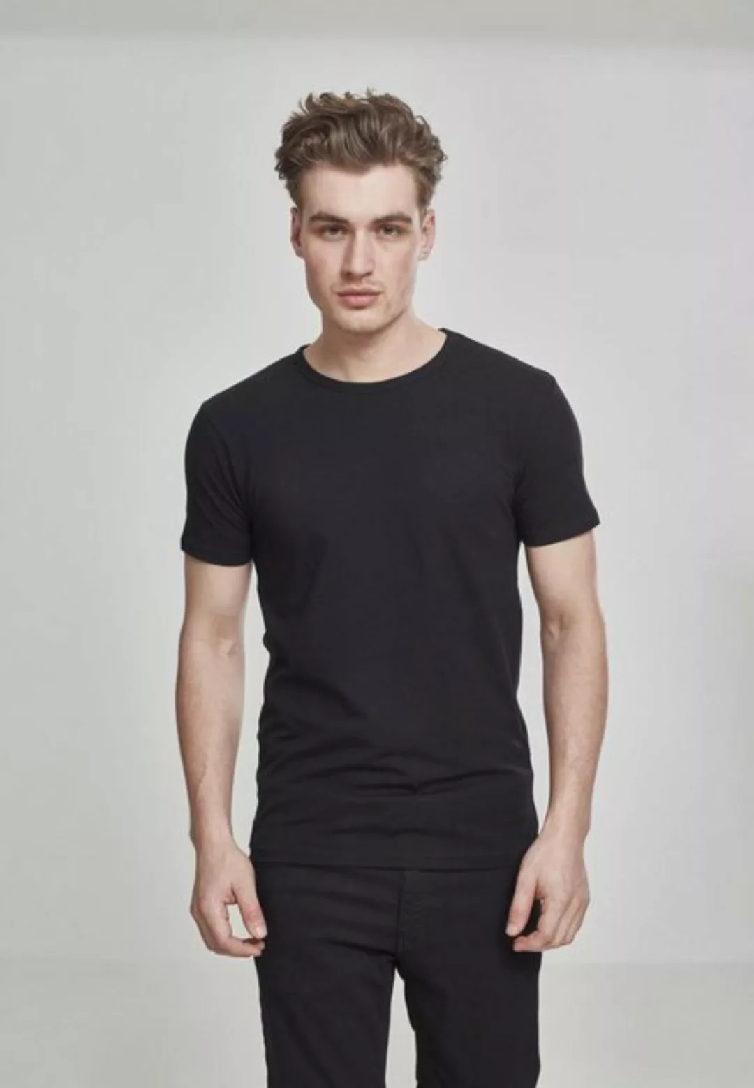 URBAN CLASSICS T-Shirt TB814 - Fitted Stretch Tee black M günstig online kaufen