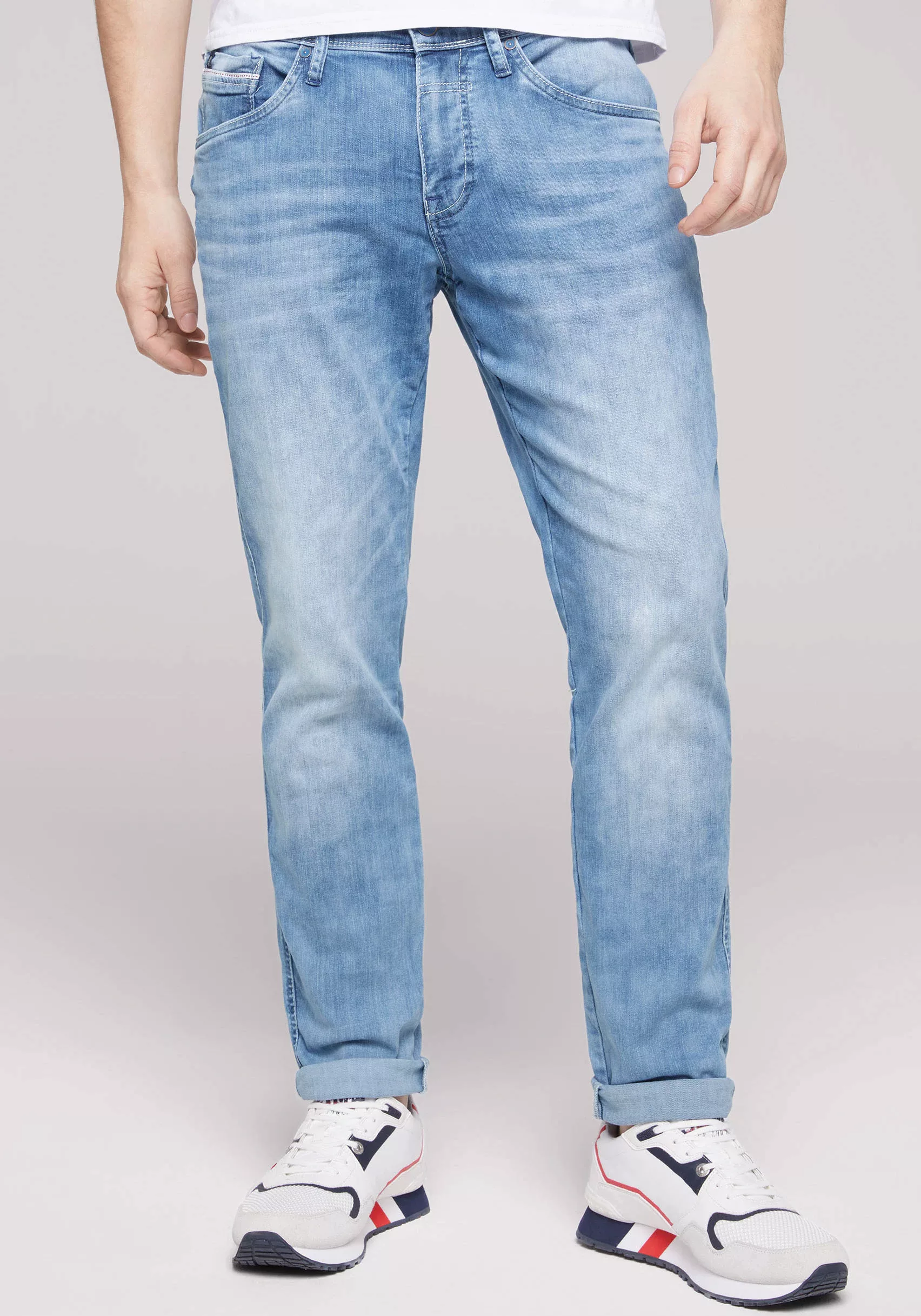 CAMP DAVID 5-Pocket-Jeans mit dünnen Nähten günstig online kaufen