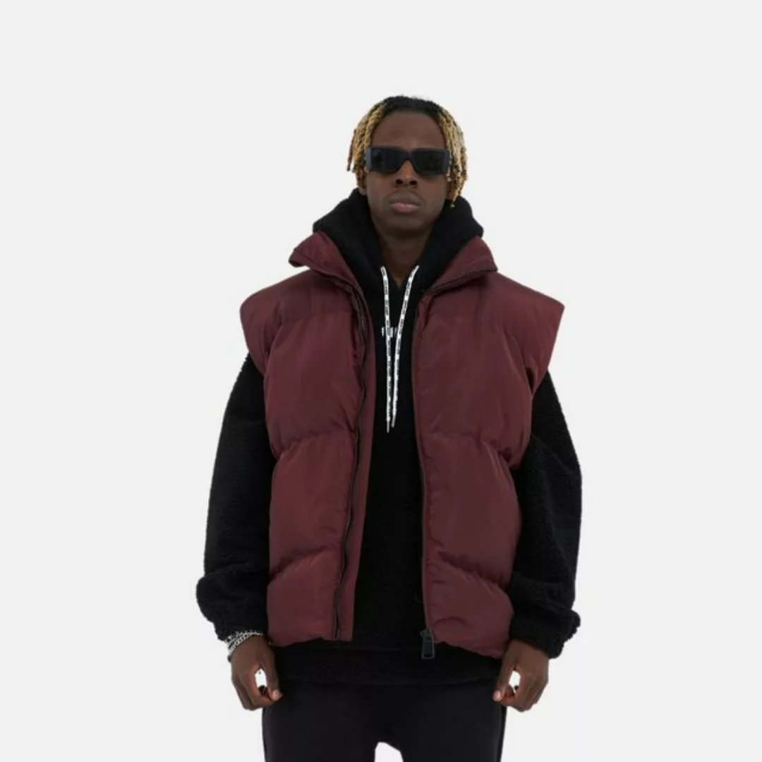 COFI Casuals Steppweste Puffer Weste Vest Übergangsweste Oversize günstig online kaufen