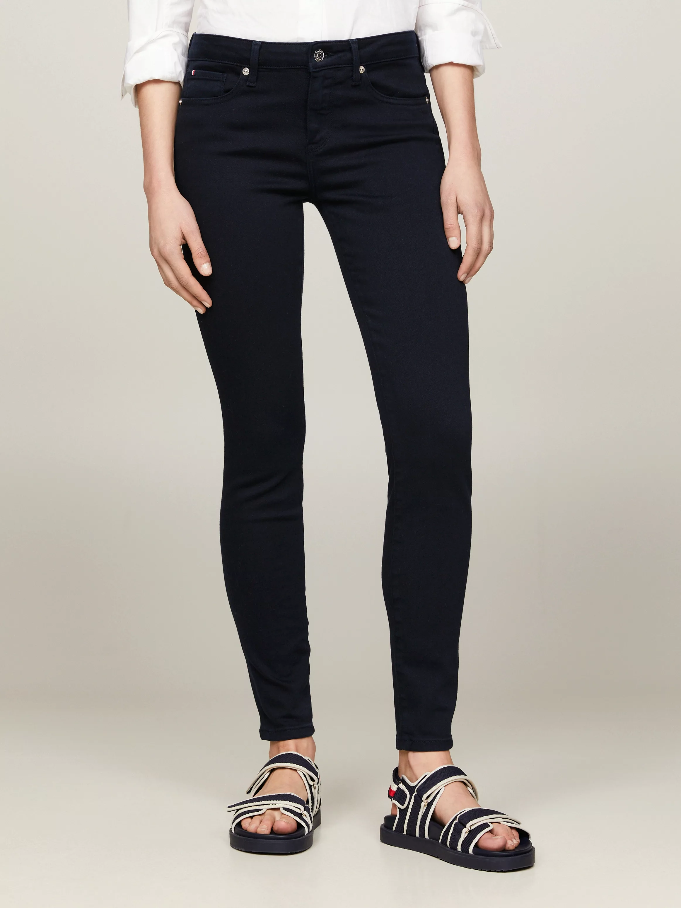 Tommy Hilfiger Skinny-fit-Jeans TH FLEX COMO SKINNY RW GYA (TH FLEX COMO SK günstig online kaufen