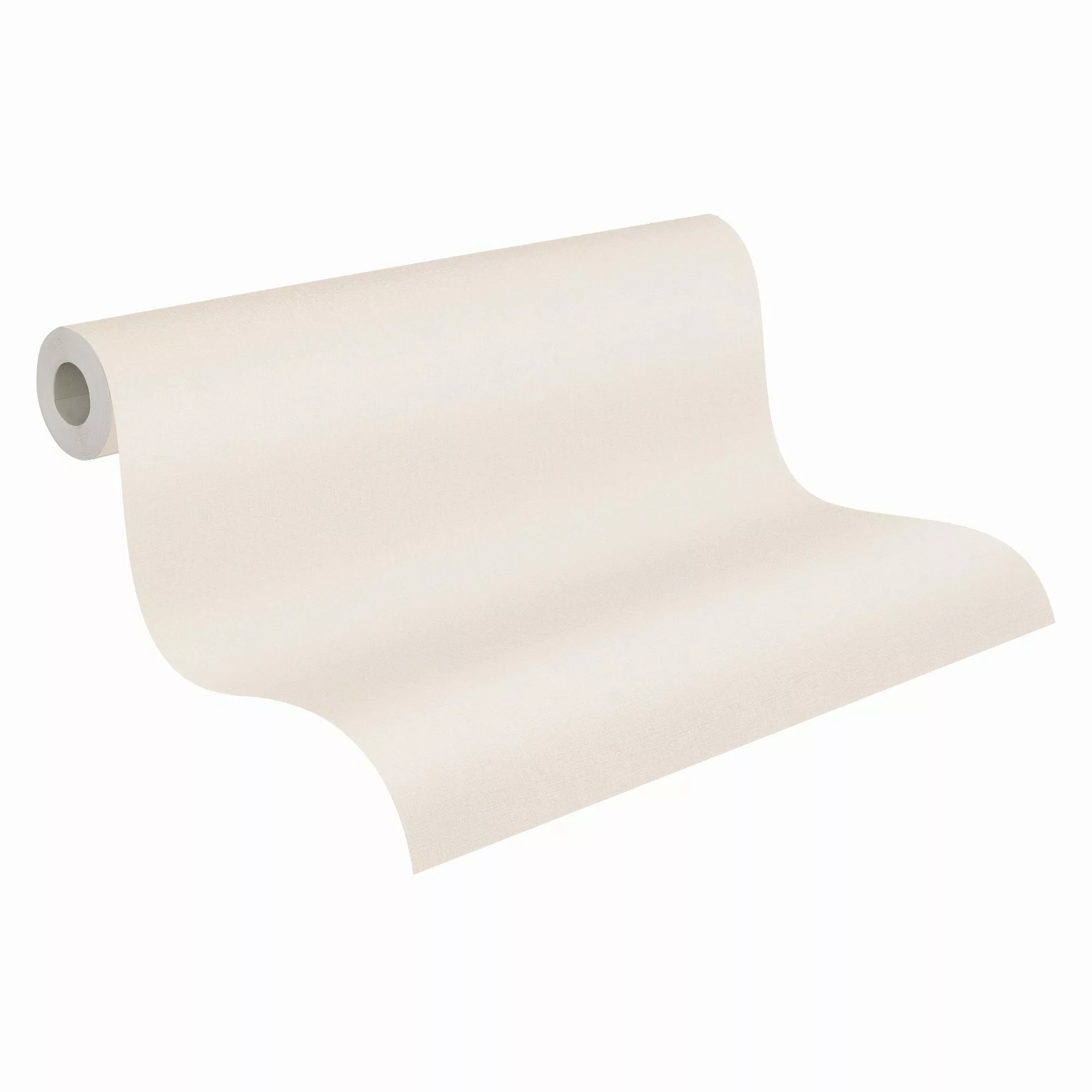 Bricoflor Einfarbige Vliestapete Beige Creme Landhaus Tapete Uni Ideal für günstig online kaufen