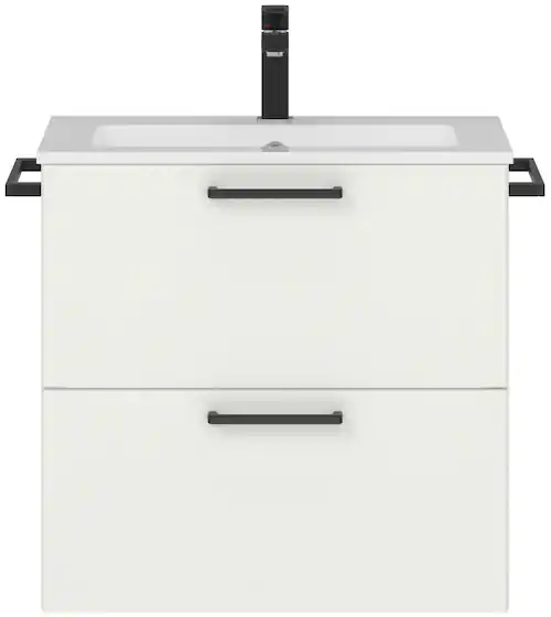 nobilia® Waschtisch-Set »Tolvina«, (1 St., vormontiert, mit Soft-Close), in günstig online kaufen