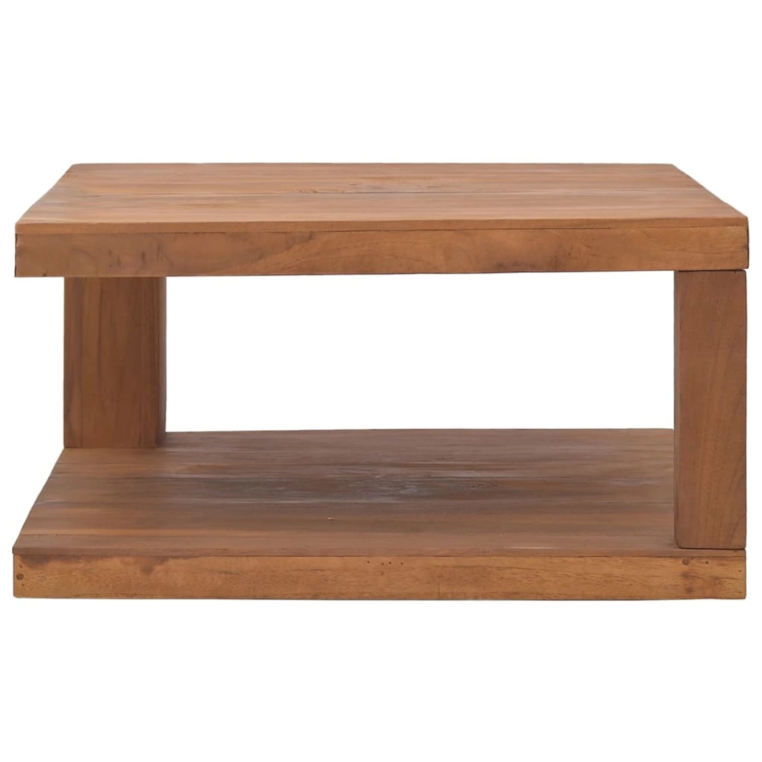 vidaXL Couchtisch 65x65x33 cm Teak Massivholz günstig online kaufen