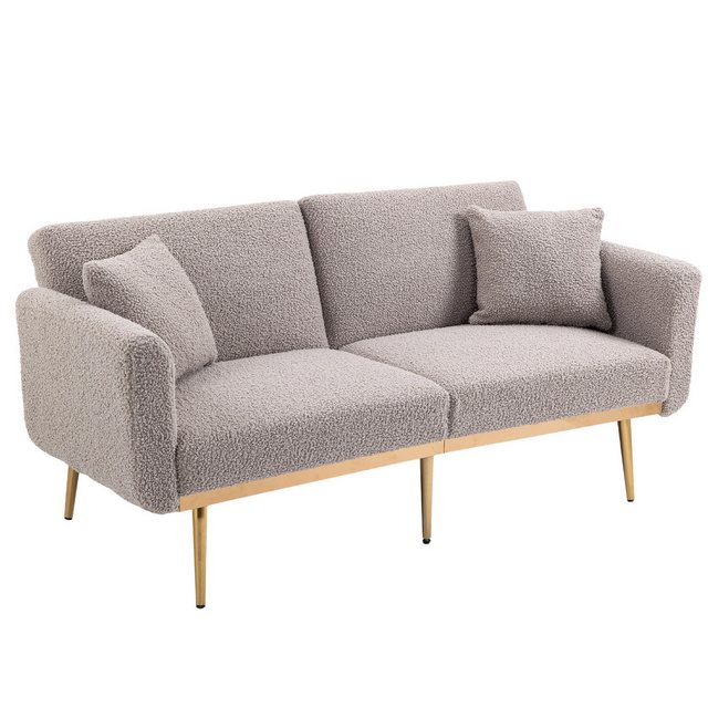 MODFU Sofa Akzentsofa, Loveseat-Sofa mit Metallfüßen Schlafsofa, 65.35*30.7 günstig online kaufen