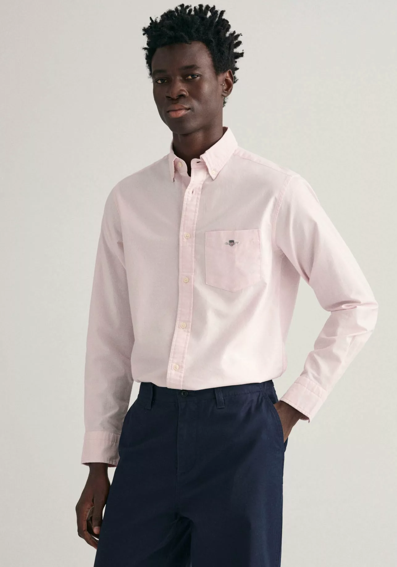 Gant Businesshemd "Regular Fit Oxford Hemd strukturiert langlebig dicker" günstig online kaufen