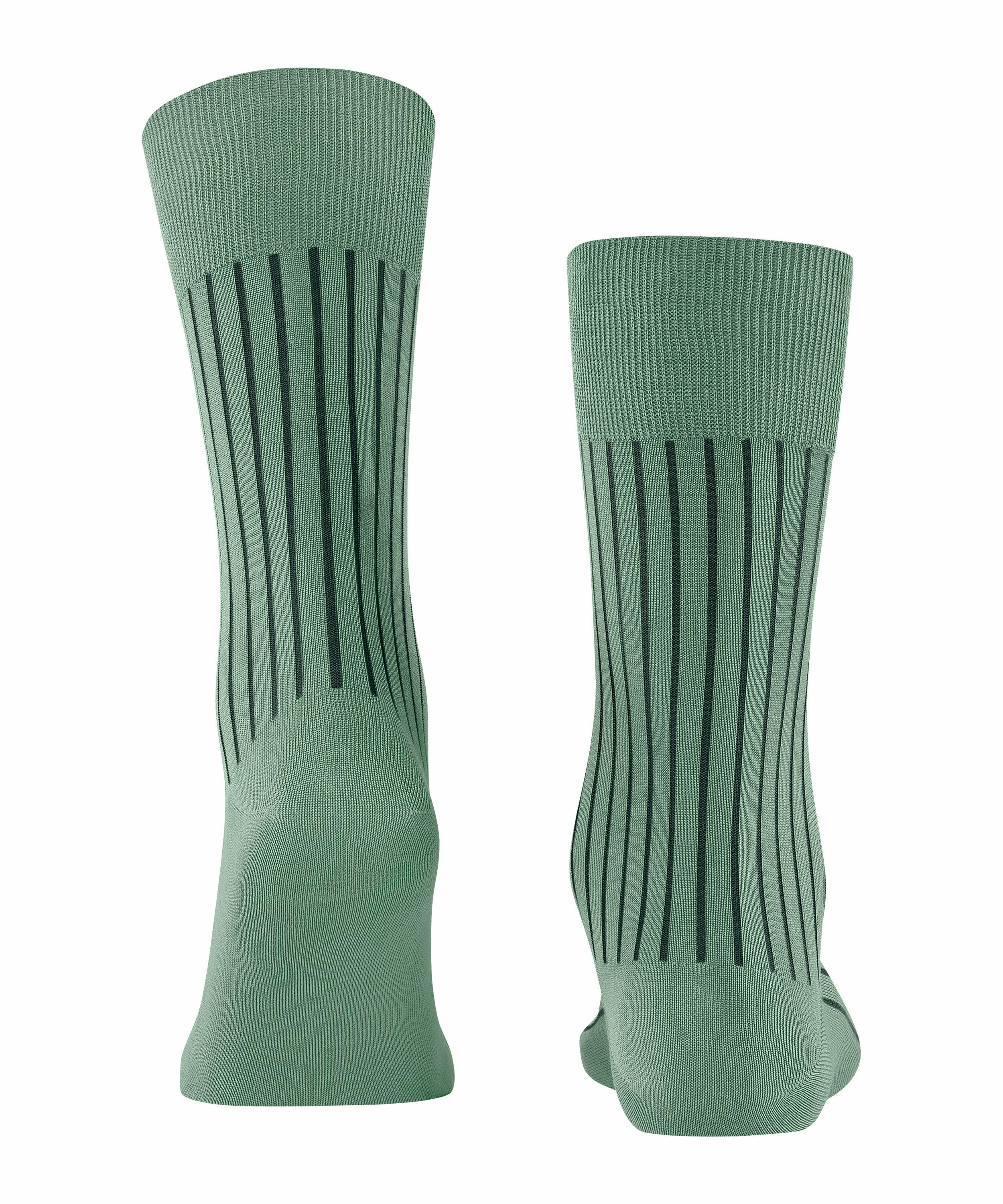 FALKE Shadow Herren Socken, 45-46, Grün, Rippe, Baumwolle, 14648-753806 günstig online kaufen