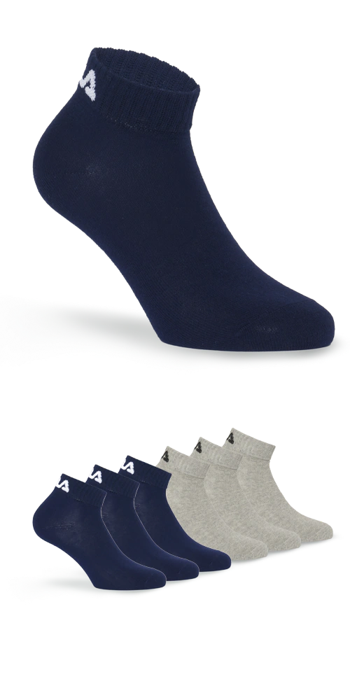 Fila Kurzsocken "UNISEX INVISIBLE PLAIN SOCKS", (6 Paar), Baumwollmischung, günstig online kaufen