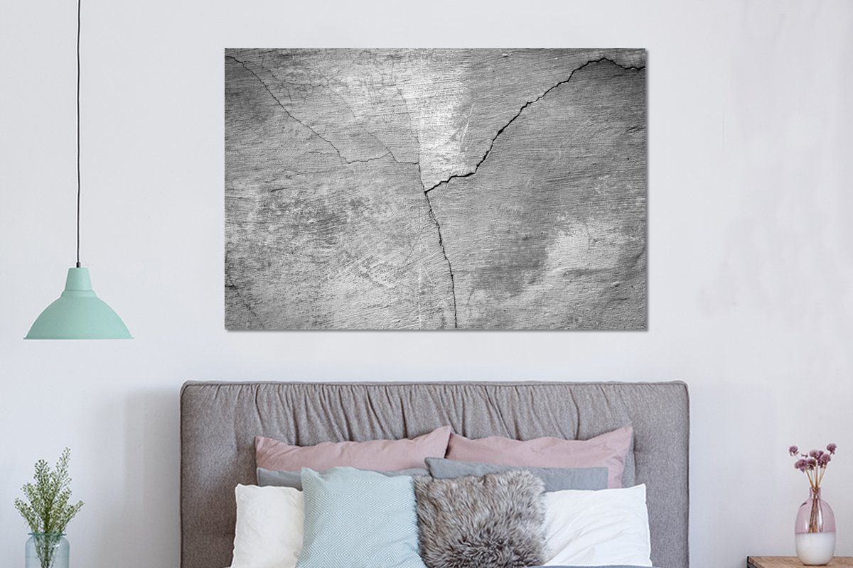 MuchoWow Metallbild Beton - Industriell - günstig online kaufen