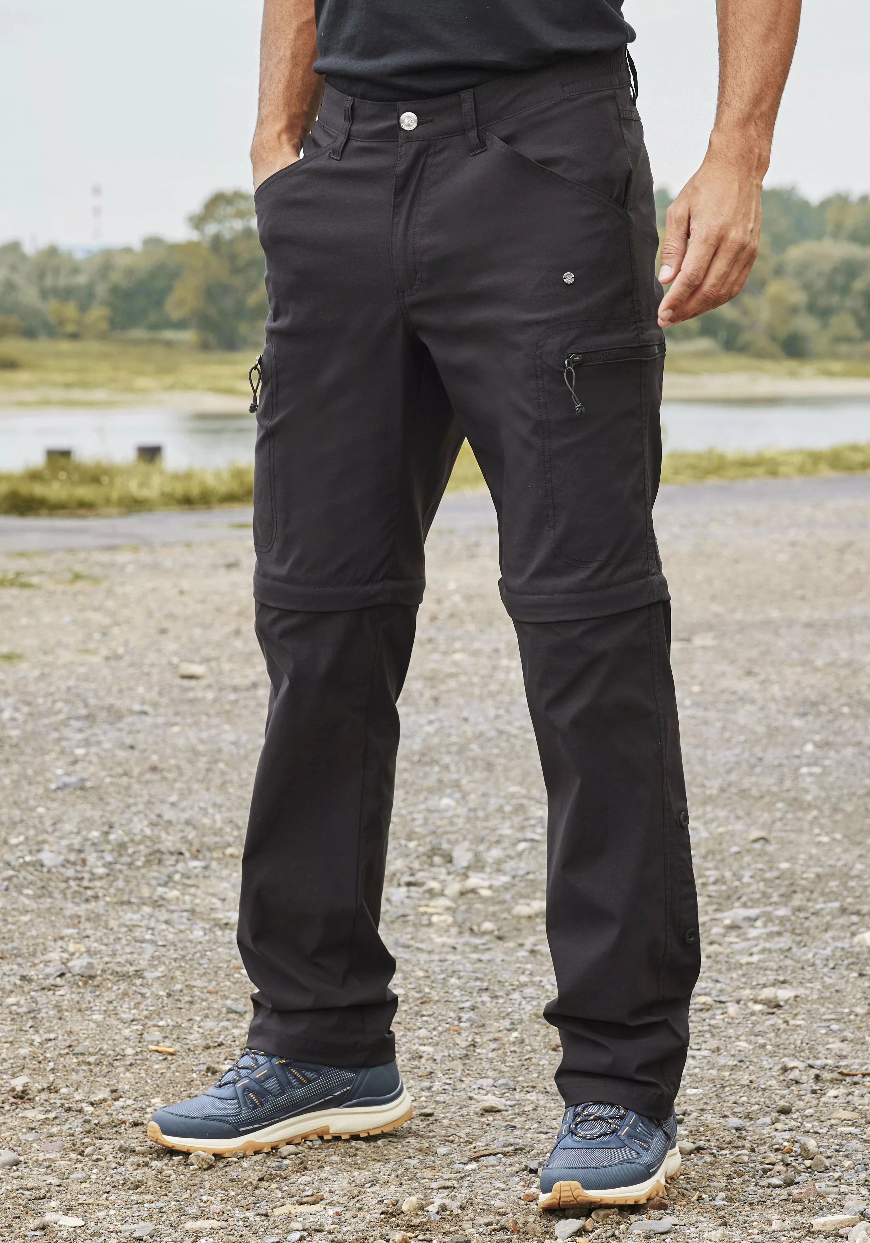 John Devin Trekkinghose Zipp-Wanderhose mit Zipp- Off Beinen günstig online kaufen