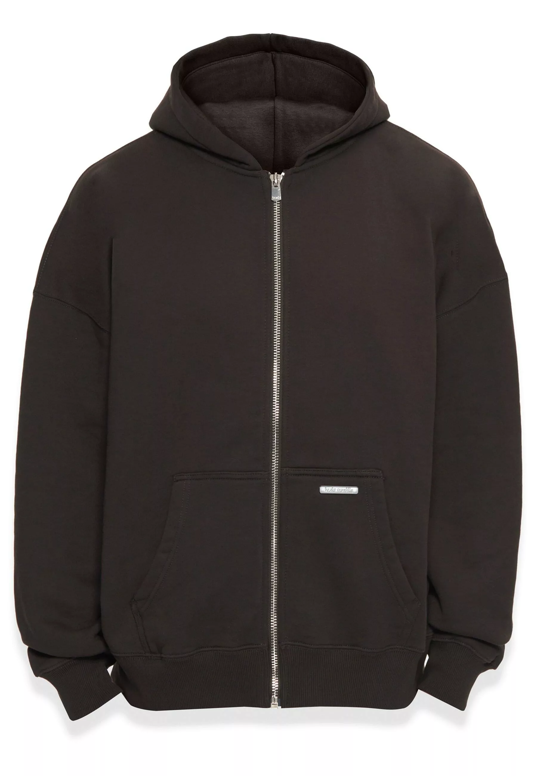 Dropsize Sweatjacke Dropsize Herren Bazix Republiq Super Heavy Rib Zipper günstig online kaufen