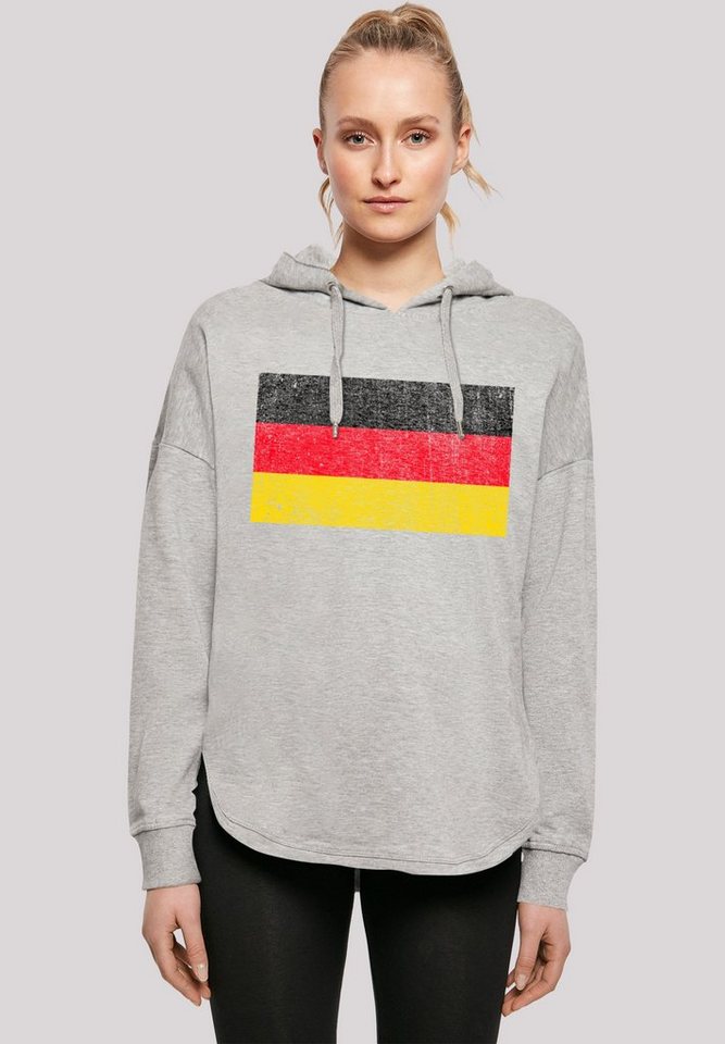 F4NT4STIC Kapuzenpullover Germany Deutschland Flagge distressed Print günstig online kaufen