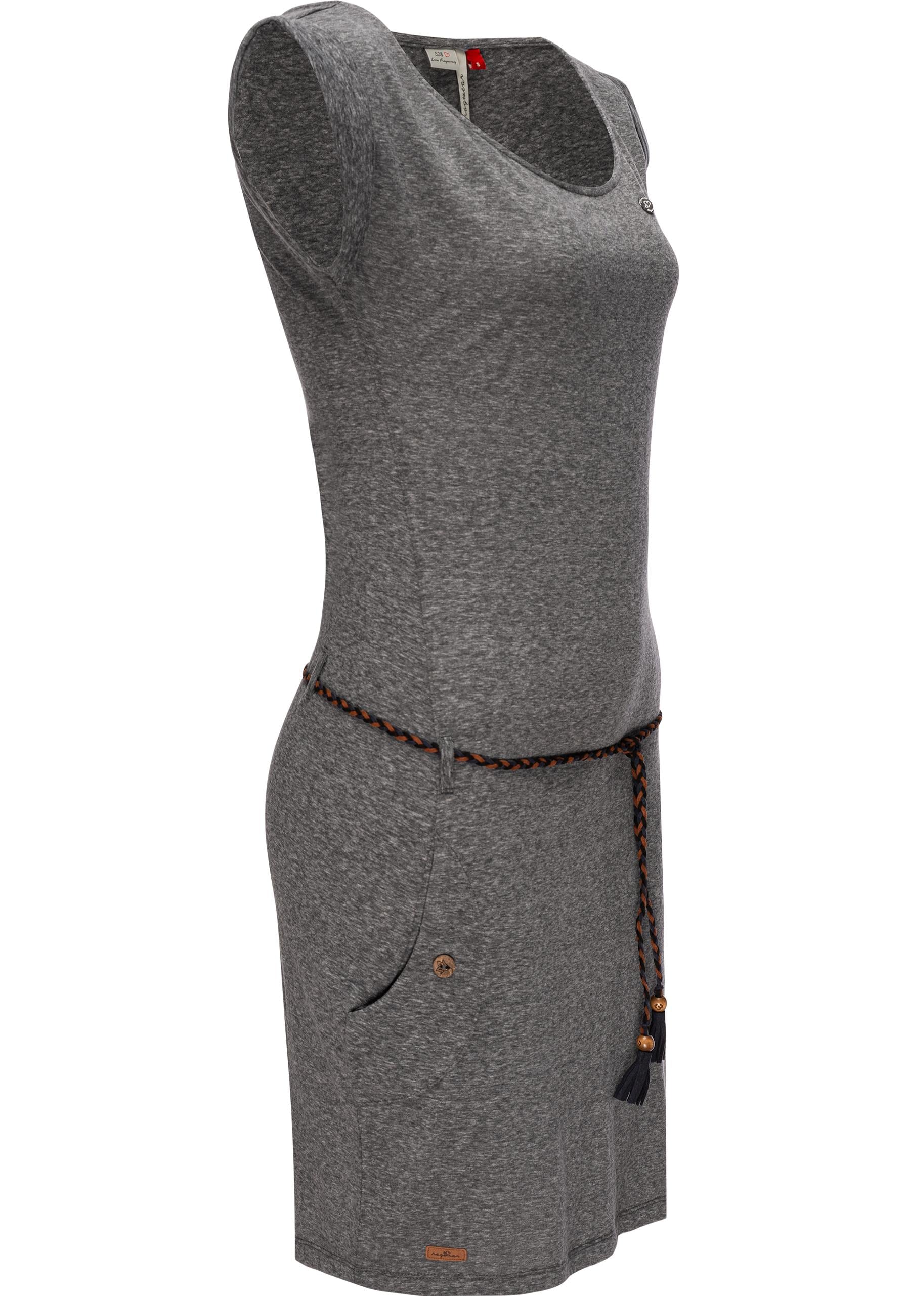 Ragwear Shirtkleid "Tag", leichtes Jersey-Kleid in melierter Optik günstig online kaufen