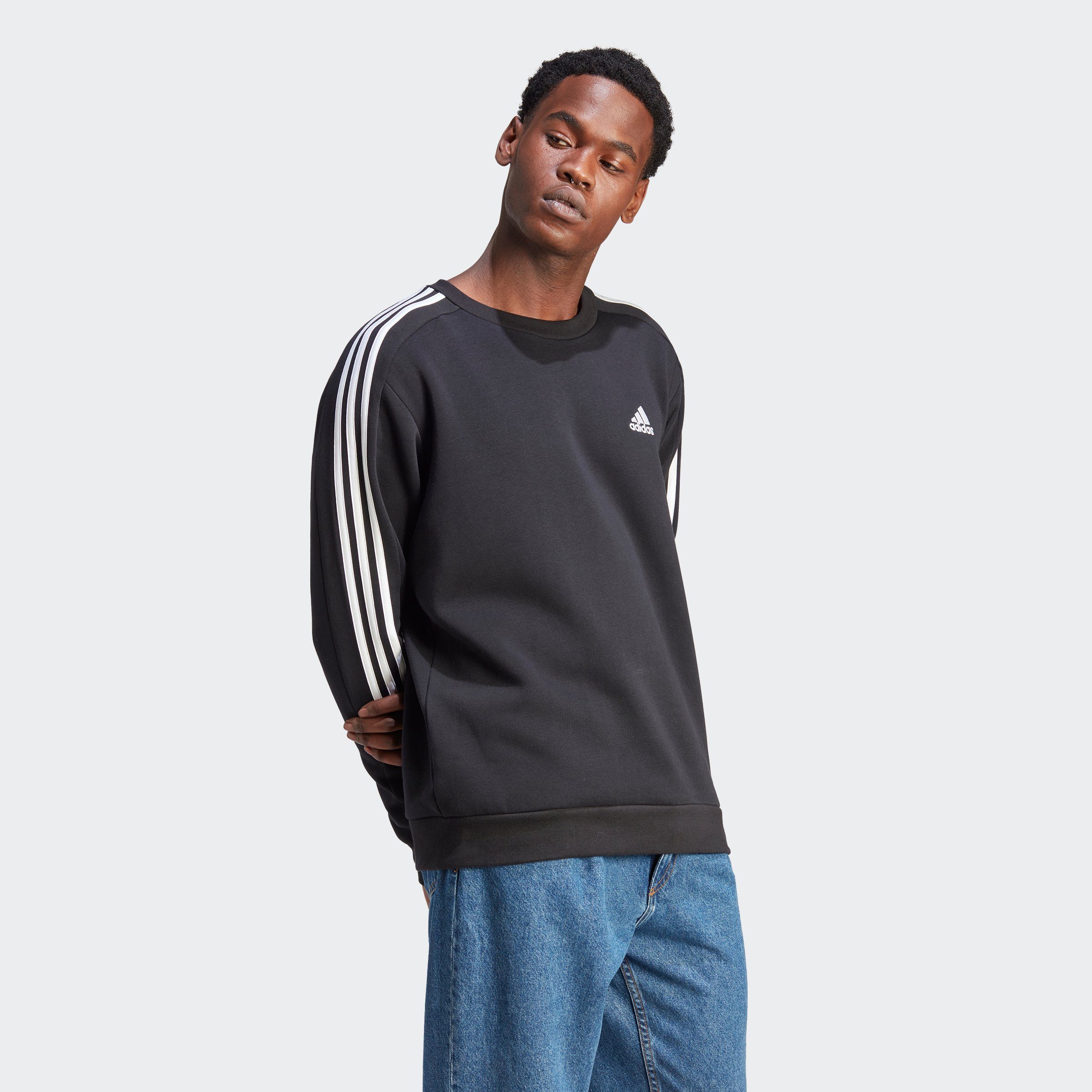 adidas Sportswear Sweatshirt "ESSENTIALS 3-STREIFEN" günstig online kaufen