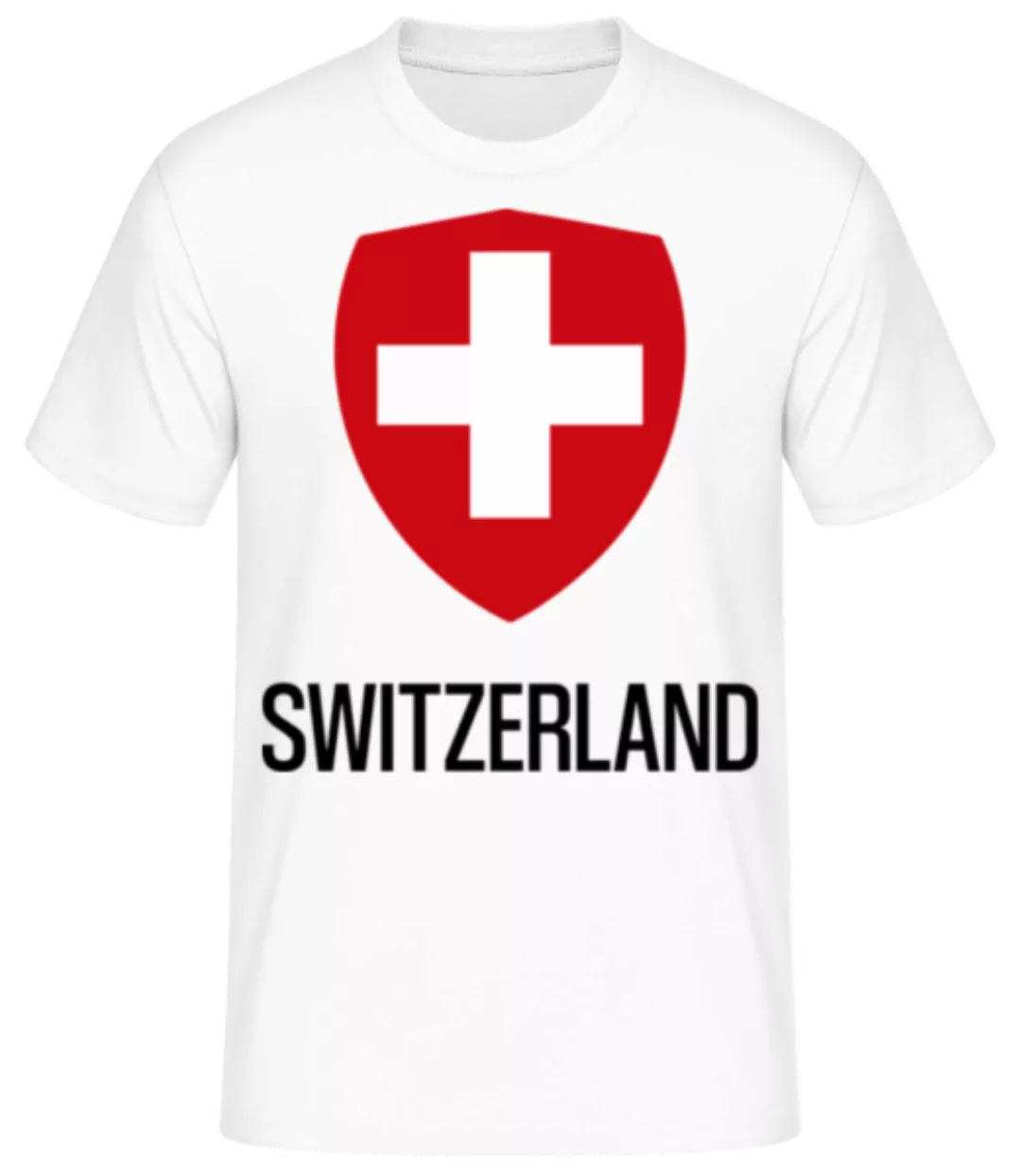 Switzerland · Männer Basic T-Shirt günstig online kaufen