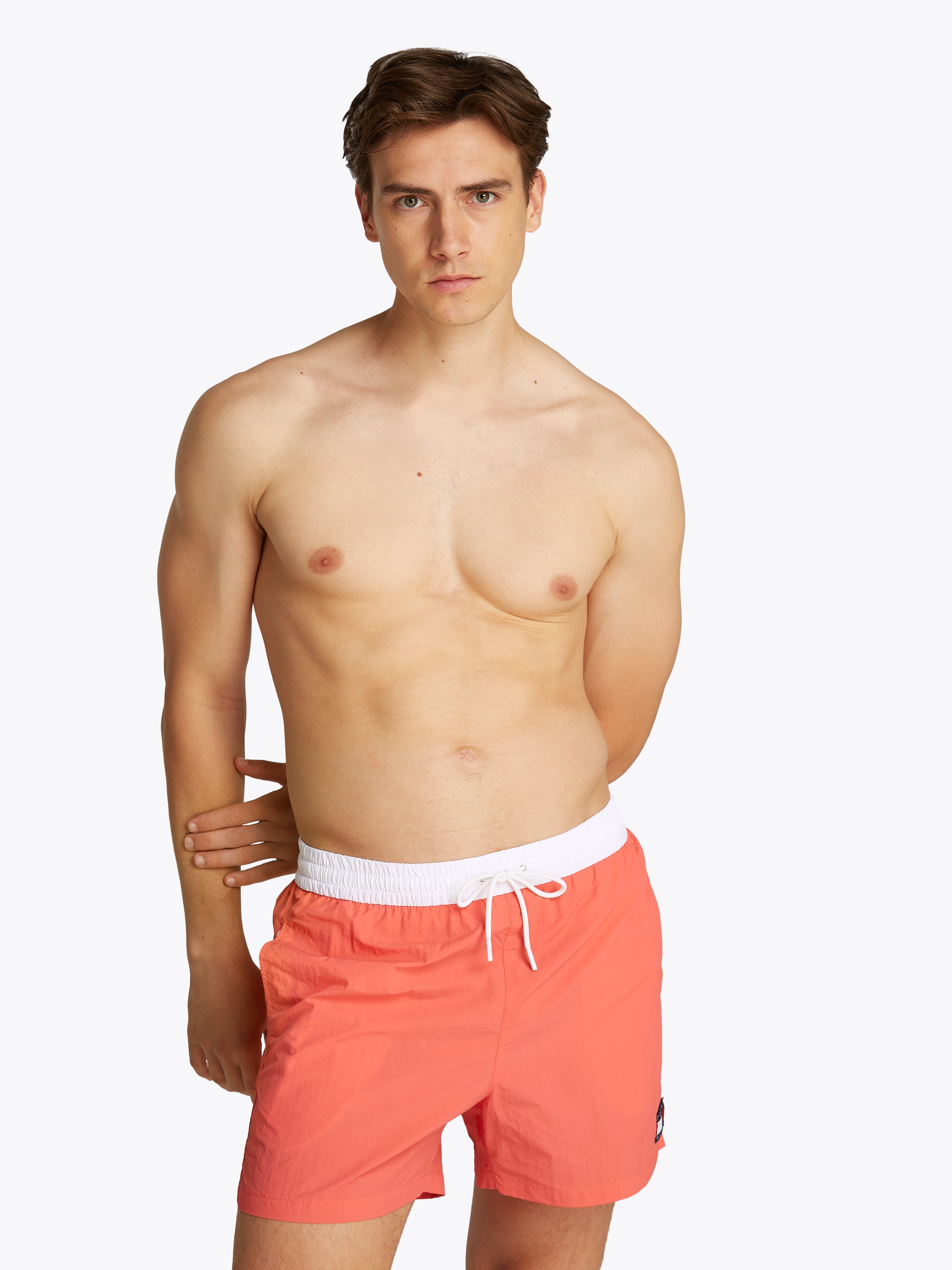 Tommy Hilfiger Swimwear Badeshorts "MEDIUM DRAWSTRING", mit Logo-Patch, mit günstig online kaufen