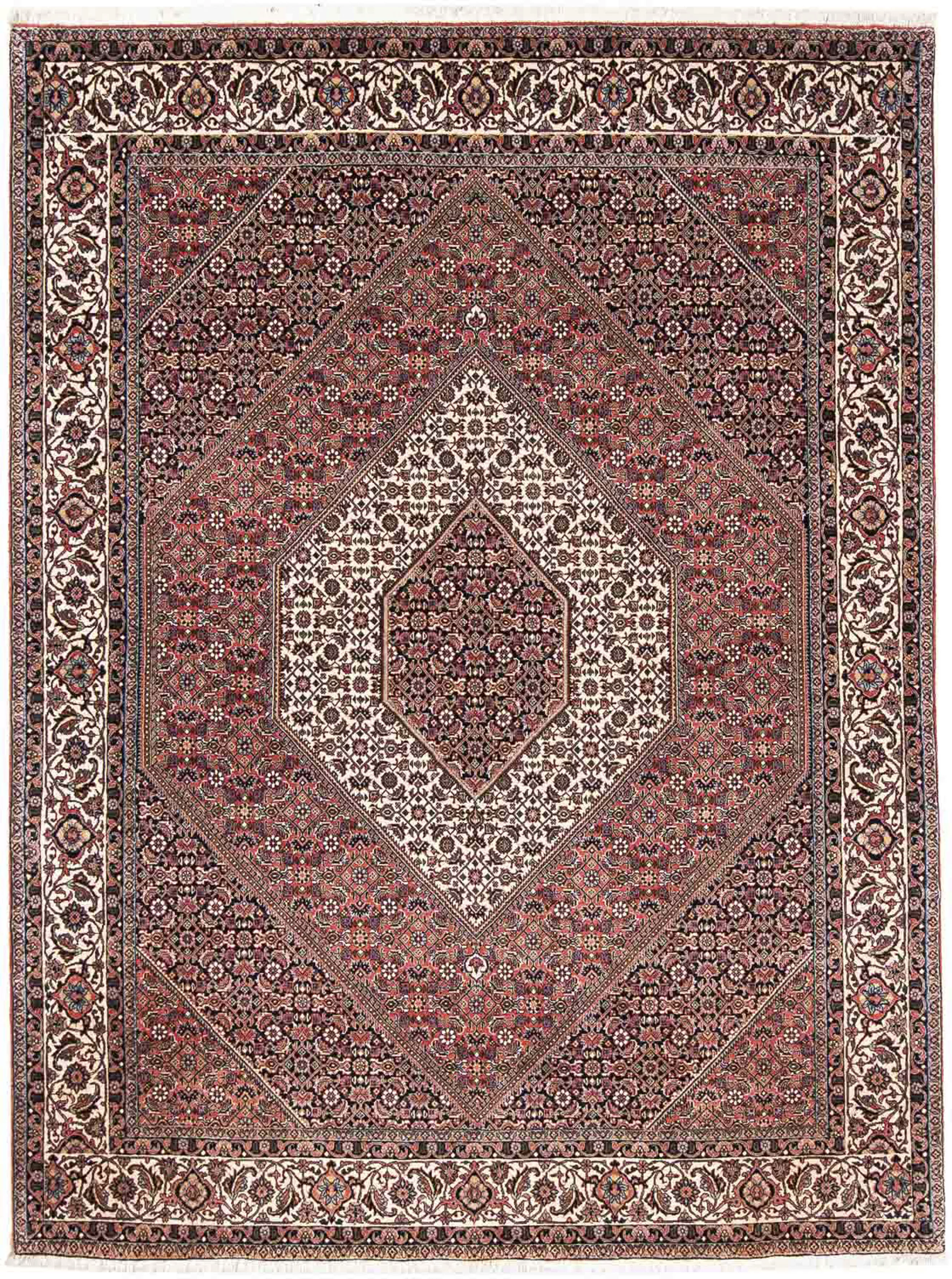 morgenland Orientteppich »Perser - Bidjar - 227 x 171 cm - hellrot«, rechte günstig online kaufen