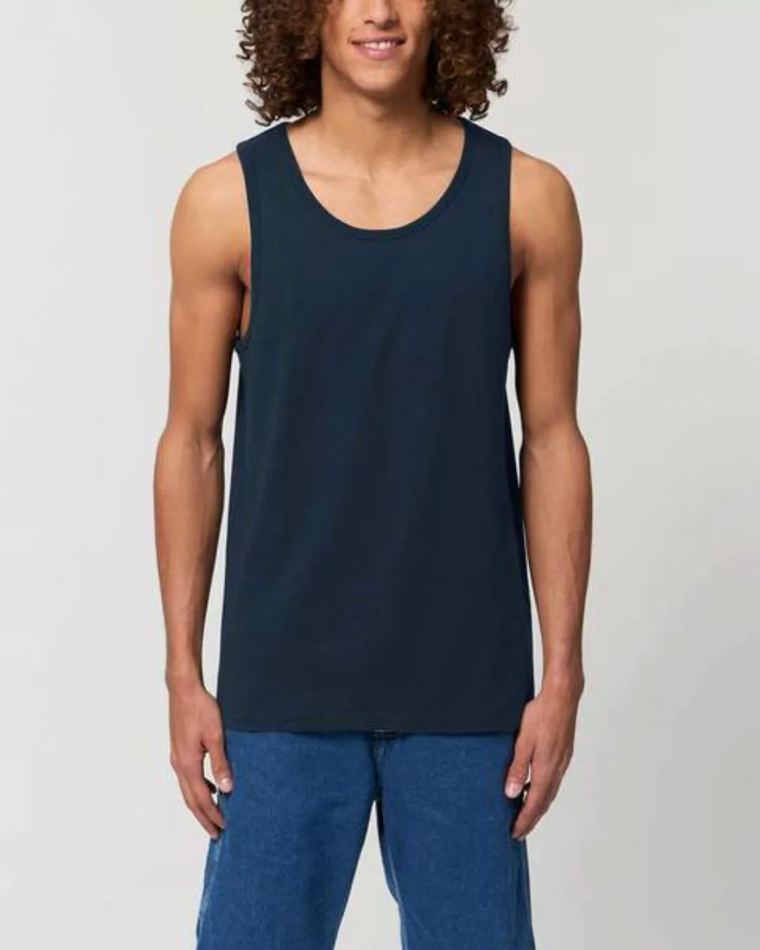 Lässig Geschnittenes Herren Tank Top Aus Bio Baumwolle günstig online kaufen