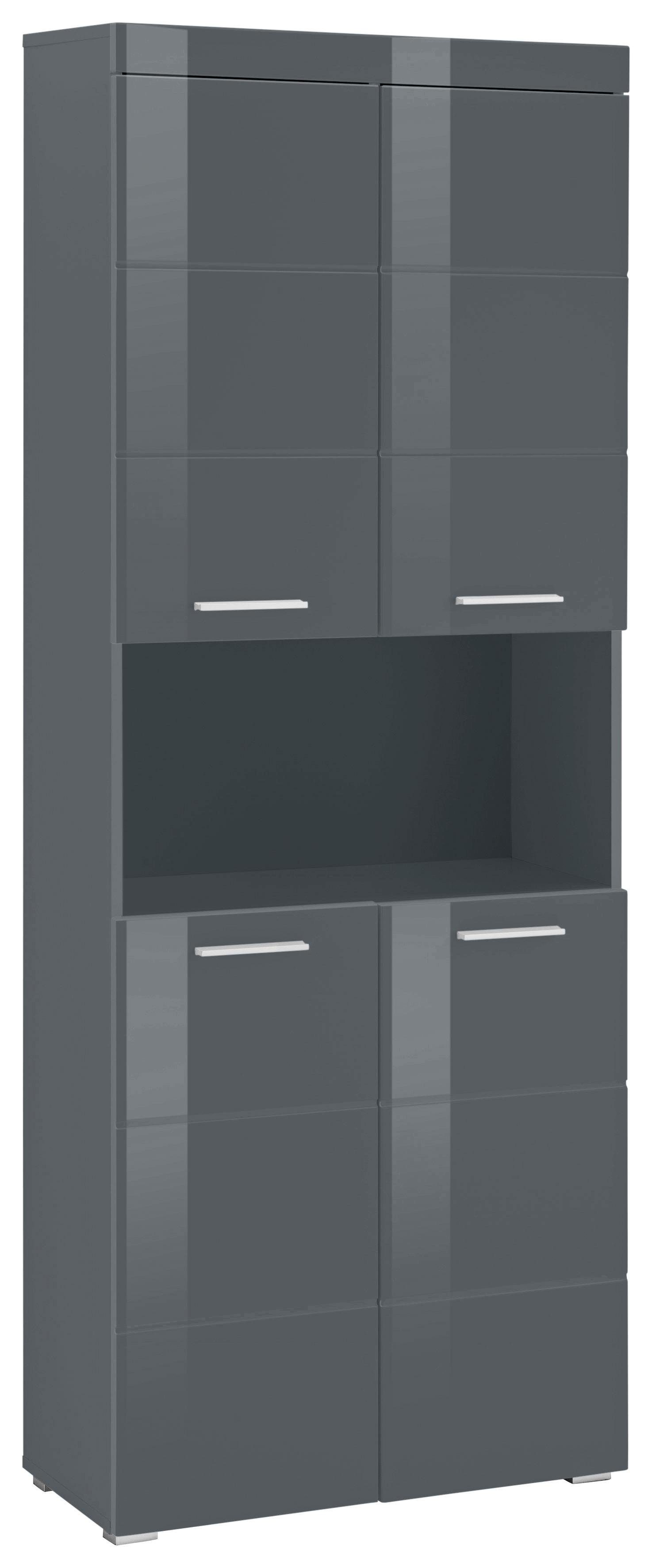 welltime Hochschrank "Avena", Badschrank 4-türig mit o. Fach und 4 Einlegeb günstig online kaufen