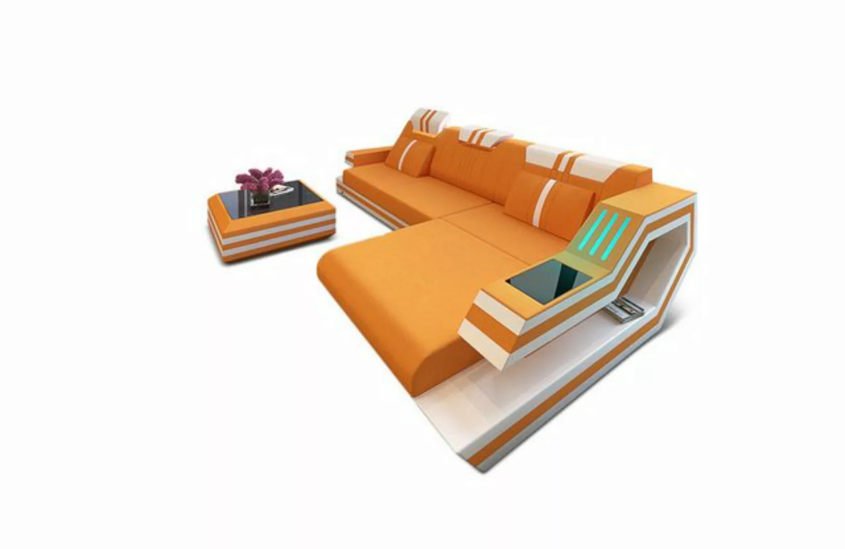 Sofa Dreams Ecksofa Ecksofa Polster Stoffsofa Ravenna L Form M Mikrofaser S günstig online kaufen