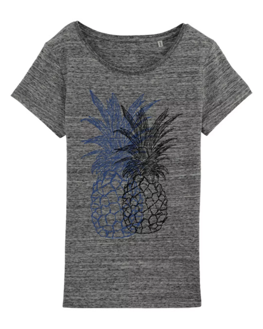 Doubled Pineapple Ananas Women Shirt günstig online kaufen