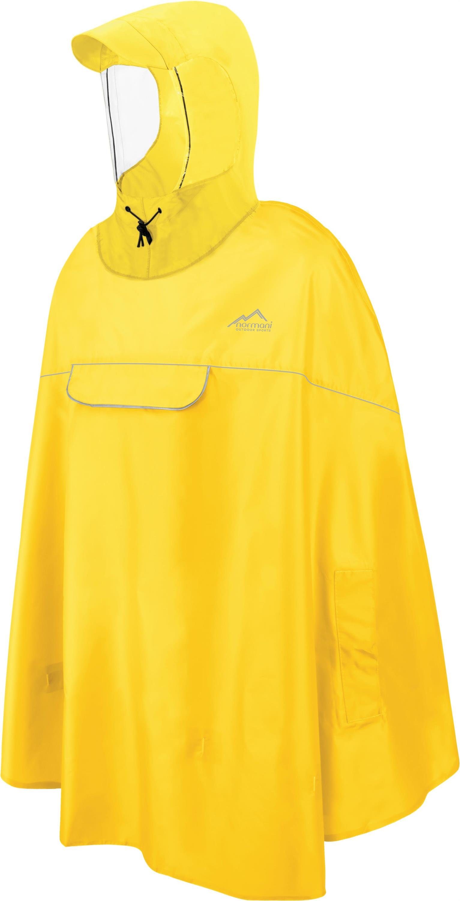 normani Regenponcho Regenponcho Sohra Wasserdichter Fahrradponcho günstig online kaufen