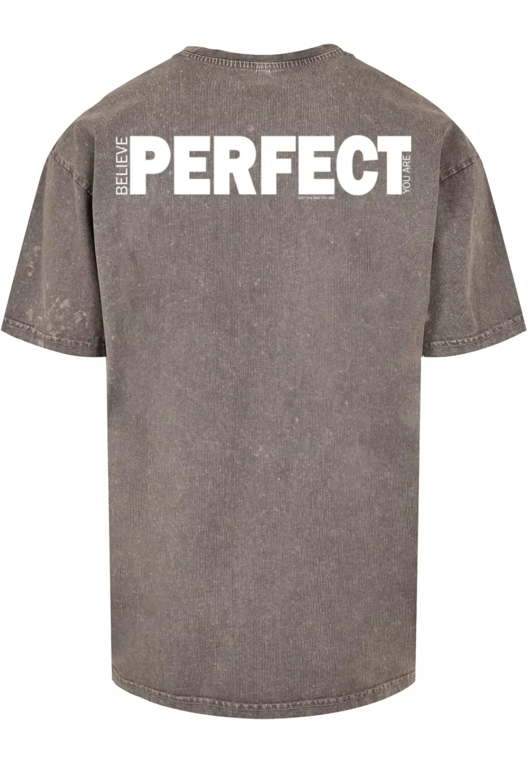 Merchcode T-Shirt "Merchcode Herren Believe Front Acid Washed Heavy Oversiz günstig online kaufen