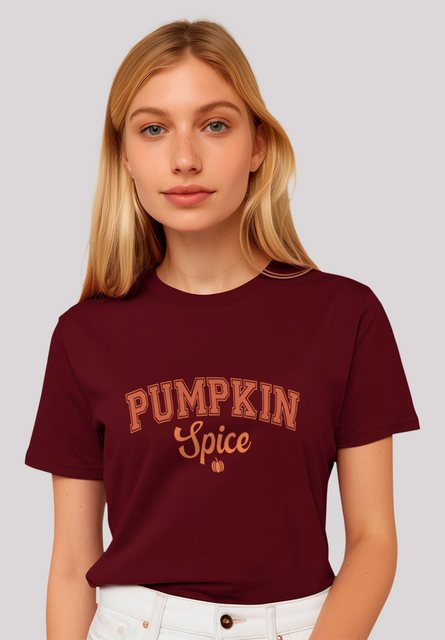 F4NT4STIC T-Shirt "Pumpkin spice college", Premium Qualität günstig online kaufen