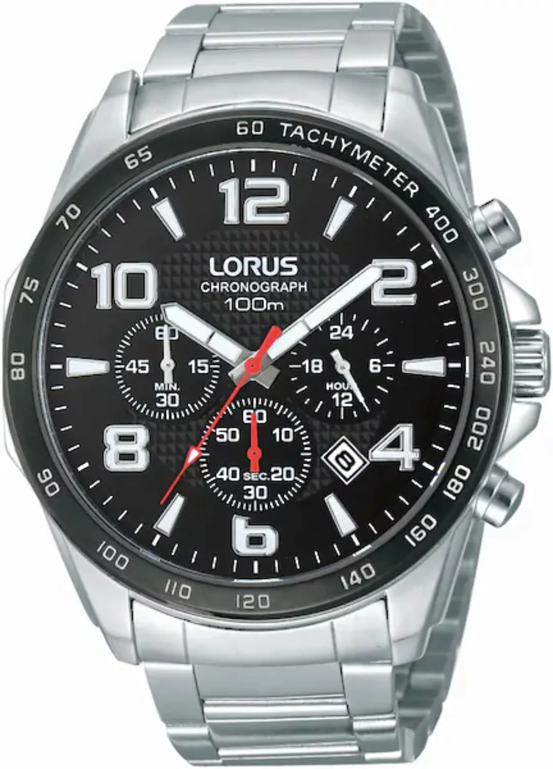 LORUS Chronograph »RT351CX9«, Armbanduhr, Quarzuhr, Herrenuhr, Stoppfunktio günstig online kaufen