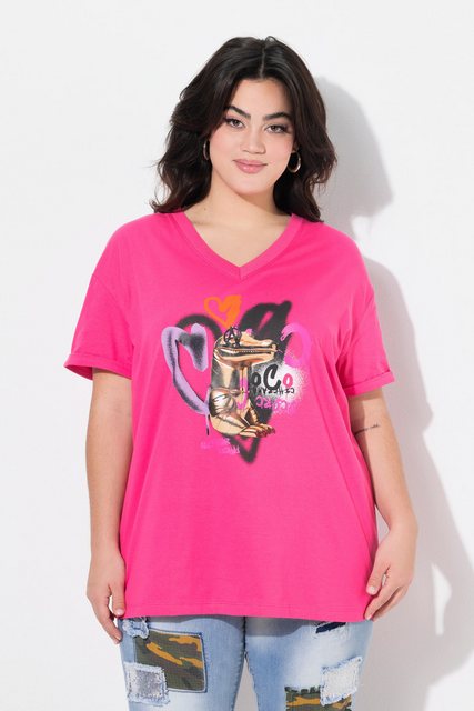 Angel of Style T-Shirt T-Shirt Boxy Fit Kroko-Druck günstig online kaufen