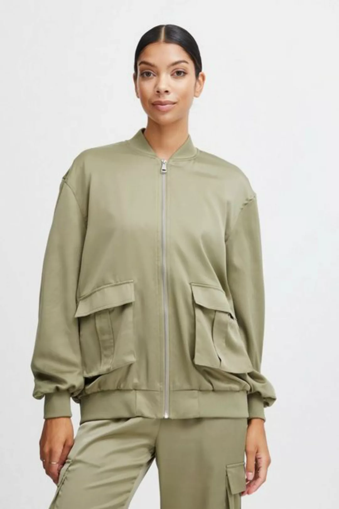 b.young Kurzjacke BYESTO BOMBER JACKET - coole übergroße Bomberjacke günstig online kaufen