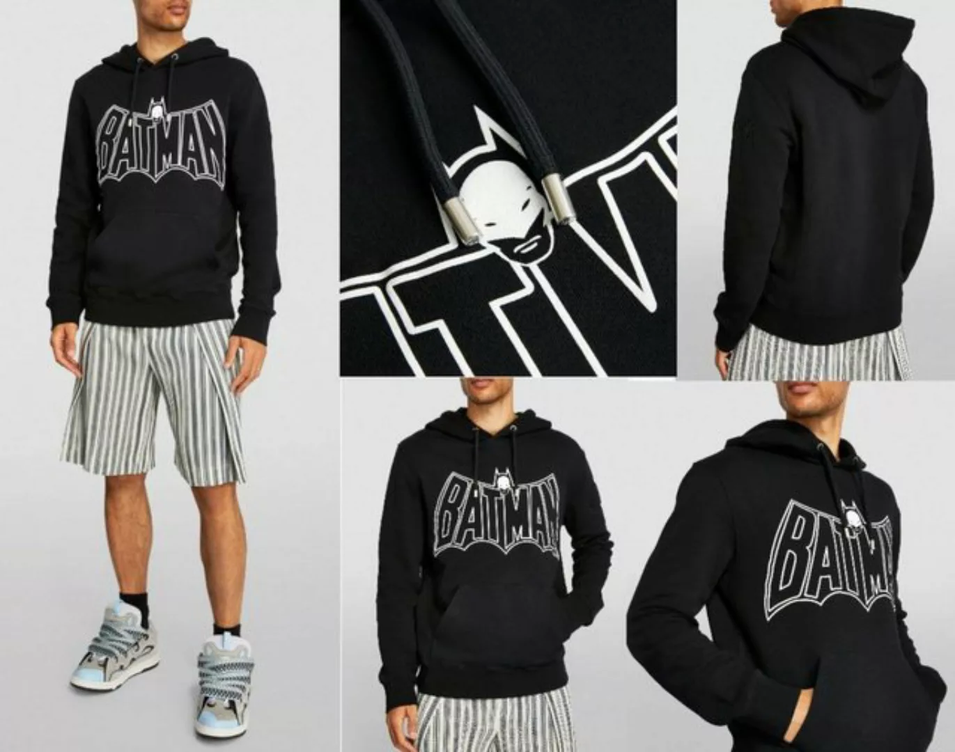 LANVIN Hoodie LANVIN x DC Comics Batman Oversized Hoodie Sweater Kapuzen Sw günstig online kaufen