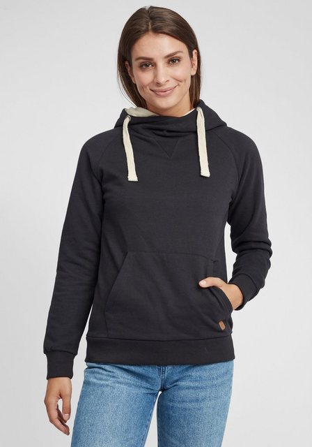 OXMO Hoodie OXJulia Kapuzenpullover mit Cross-Over Kragen günstig online kaufen