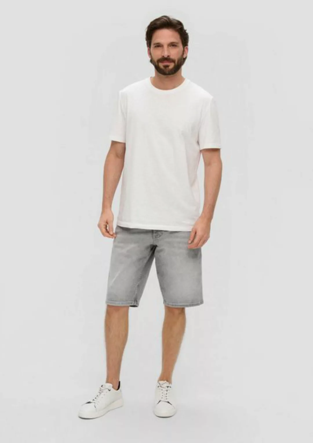 s.Oliver Stoffhose Jeans-Shorts / Regular Fit / Mid Rise / Slim Leg günstig online kaufen