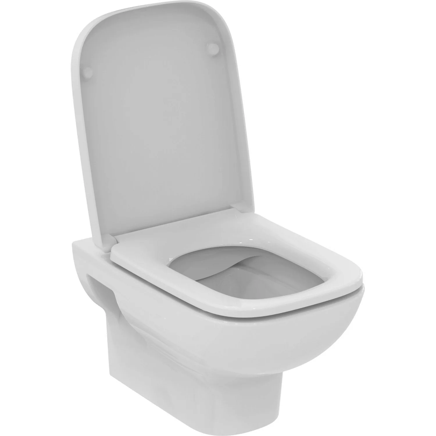 Ideal Standard WC-Paket I.Life A ohne Spülrand inkl. WC-Sitz Weiß (Alpin) günstig online kaufen