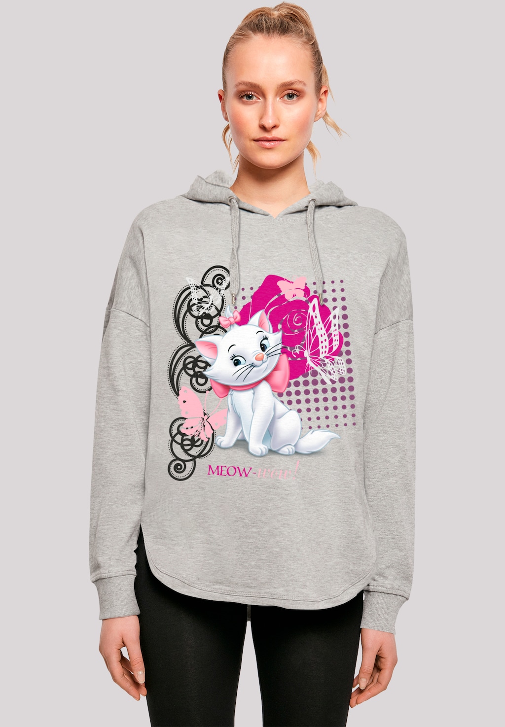 F4NT4STIC Kapuzenpullover "Disney Aristocats Marie Meow Butterfly", Premium günstig online kaufen