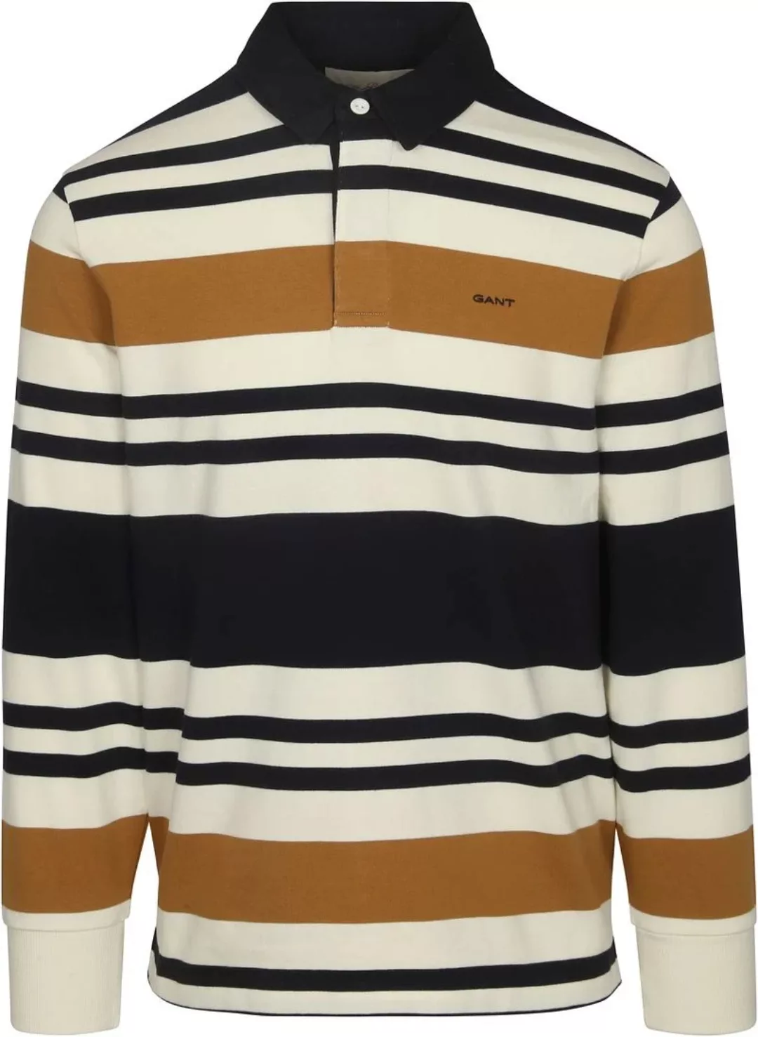 Gant Langarm-Poloshirt MULTISTRIPE HEAVY RUGGER mit bunten Streifen, unisex günstig online kaufen