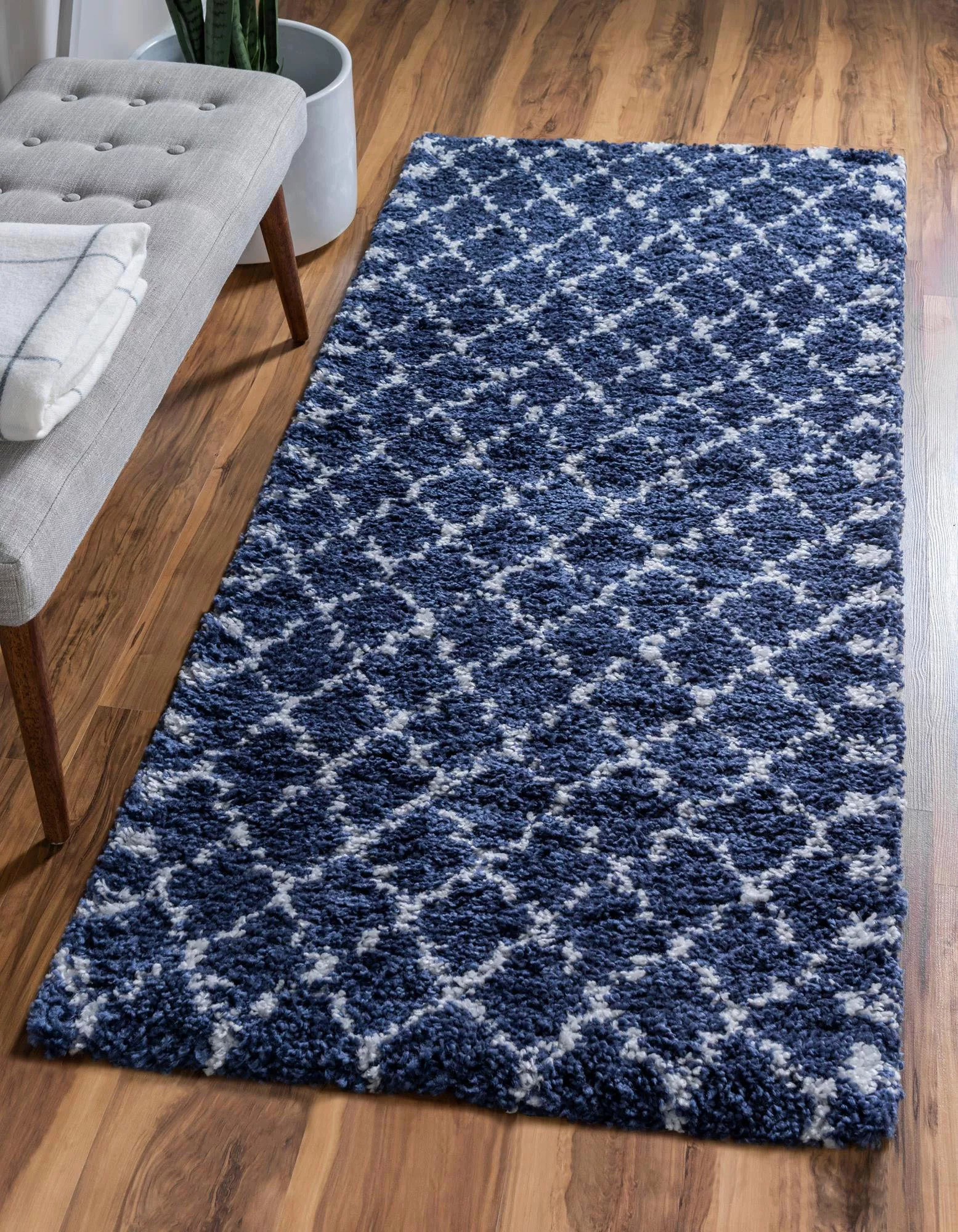 Myflair Möbel & Accessoires Hochflor-Läufer »Temara Shag Lagerräumung«, rec günstig online kaufen