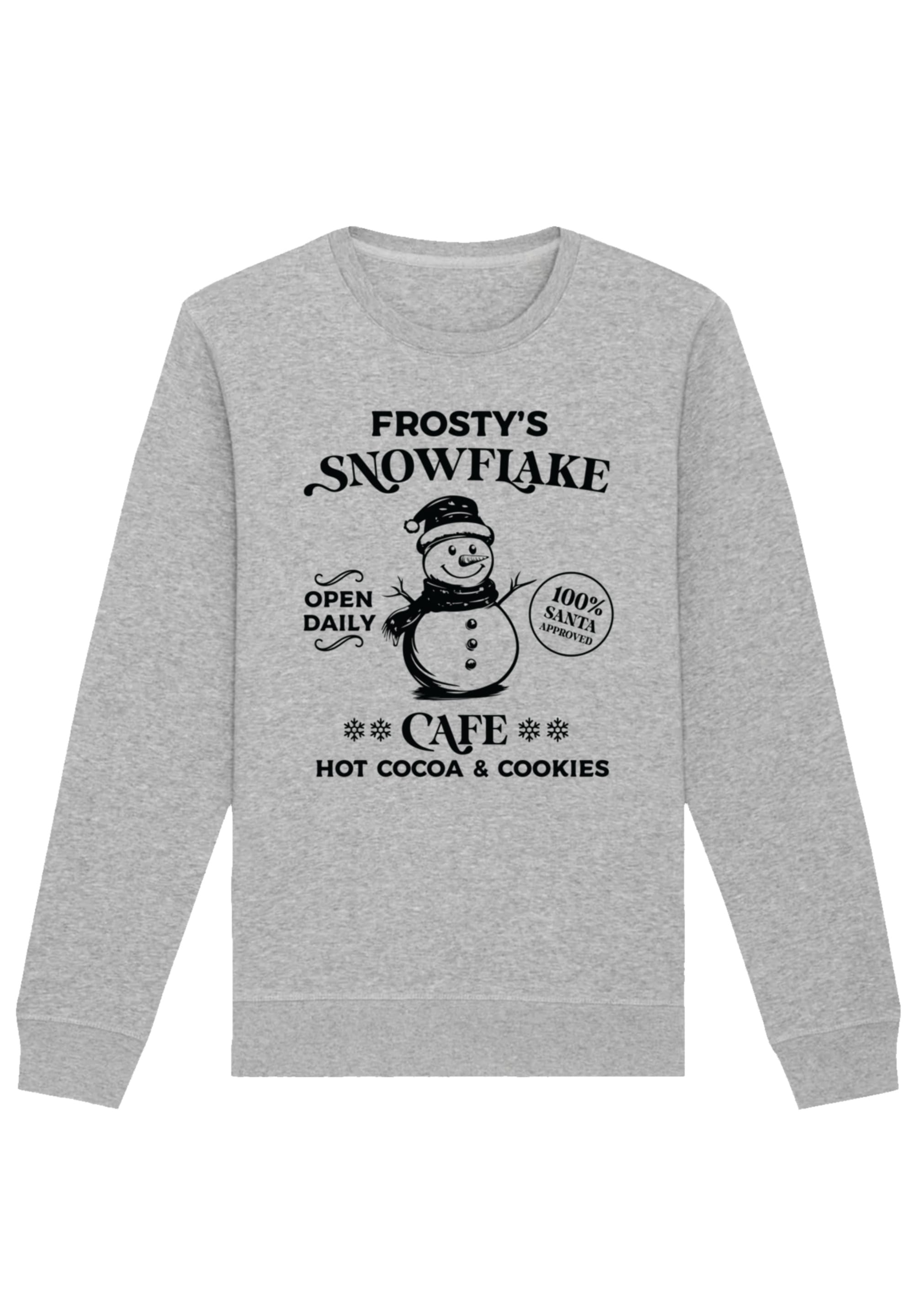 F4NT4STIC Sweatshirt "Weihnachten Frostys Snowflake Cafe Retro", Premium Qu günstig online kaufen