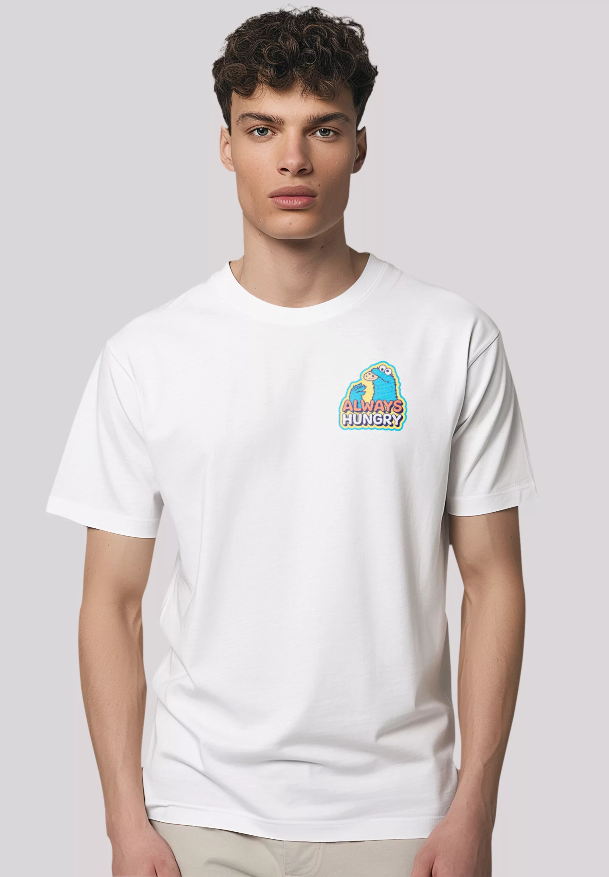 F4NT4STIC T-Shirt "Sesamstraße Cookie Monster Always Hungry", Premium Quali günstig online kaufen