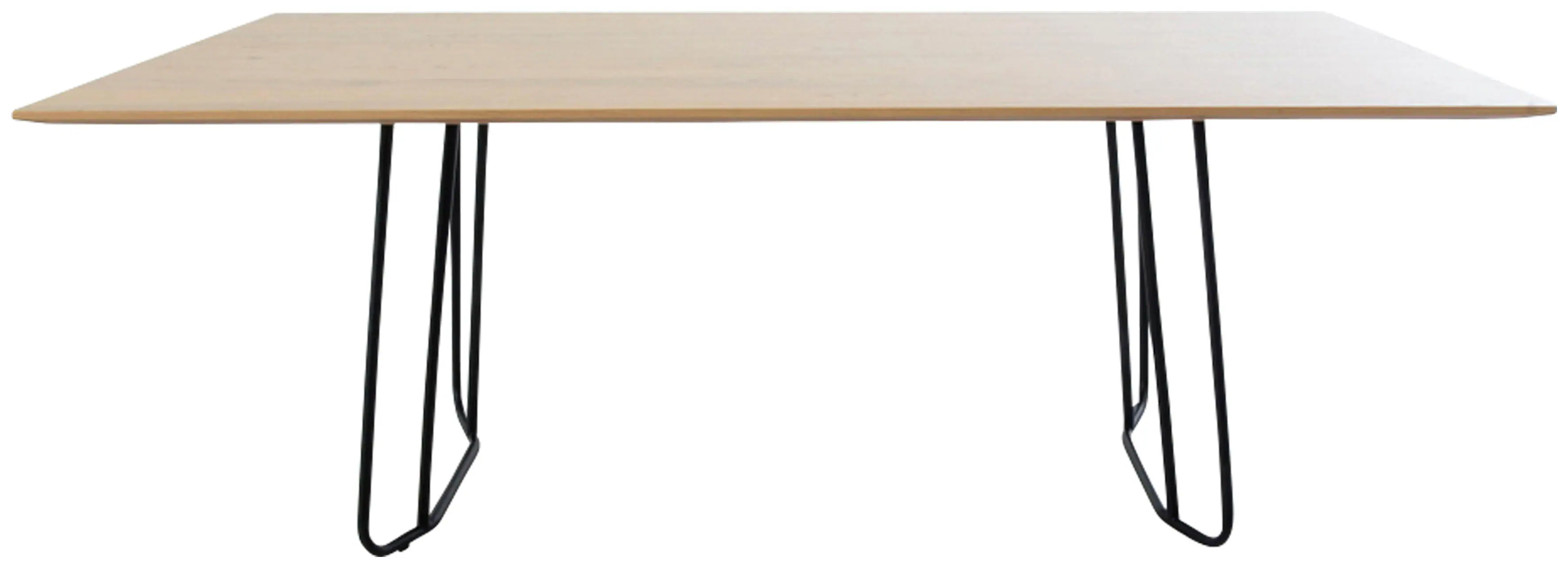 K+W Komfort & Wohnen Esstisch »Pego«, rechteckige Tischplatte, Echtholzfuni günstig online kaufen