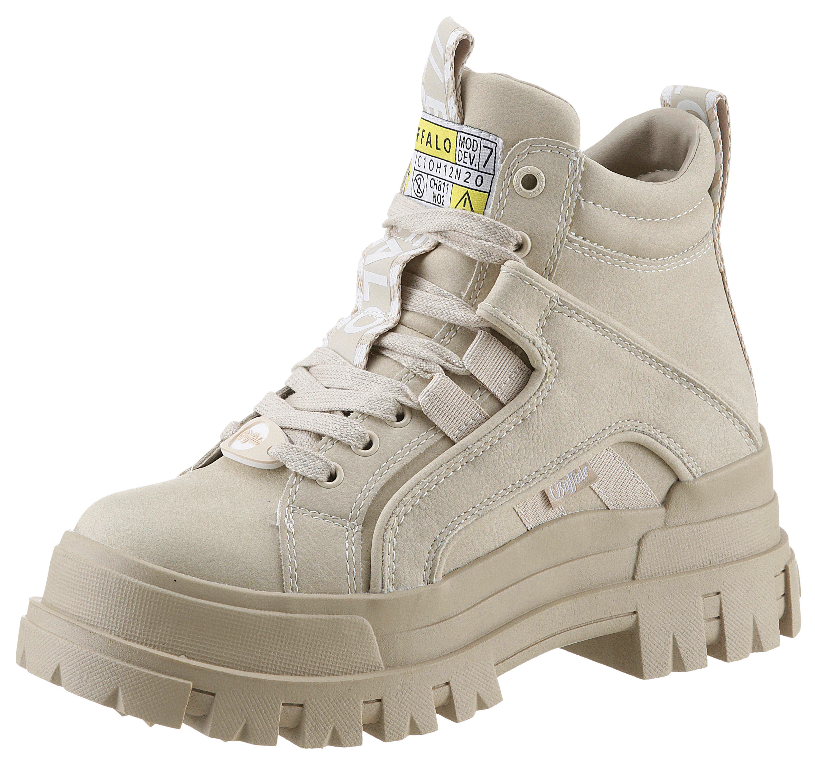 Buffalo ASPHA NC MID Schnürboots Schnürstiefelette, günstig online kaufen