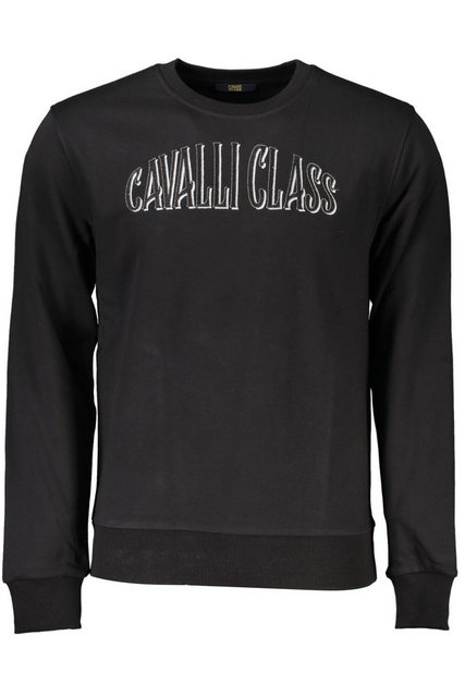 Cavalli Class Sweatshirt Stilvolles Herren-Sweatshirt in Schwarz mit günstig online kaufen